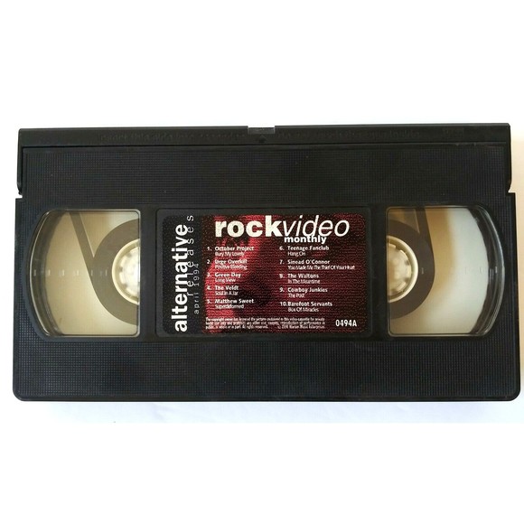 Rock Video Monthly Alternative Releases April 1995 VHS - Picture 4 of 11